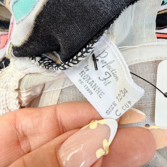 Vintage 1960s Pucci style Perfection Fit by Roxanne One Piece Swimsuit - Picture 10 of 11